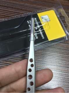 Bộ 2 Nhíp lổ 1 cong-1 thẳng