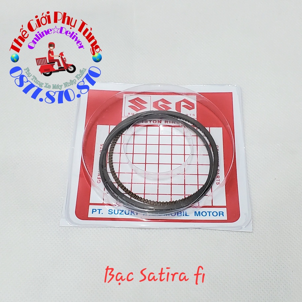 Bộ piston bạc Raider fi - Satria fi ắc phe