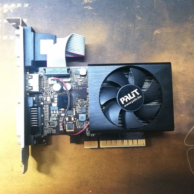Card màn hình Palit GT 710 2gb DDR3 single fan (cũ)