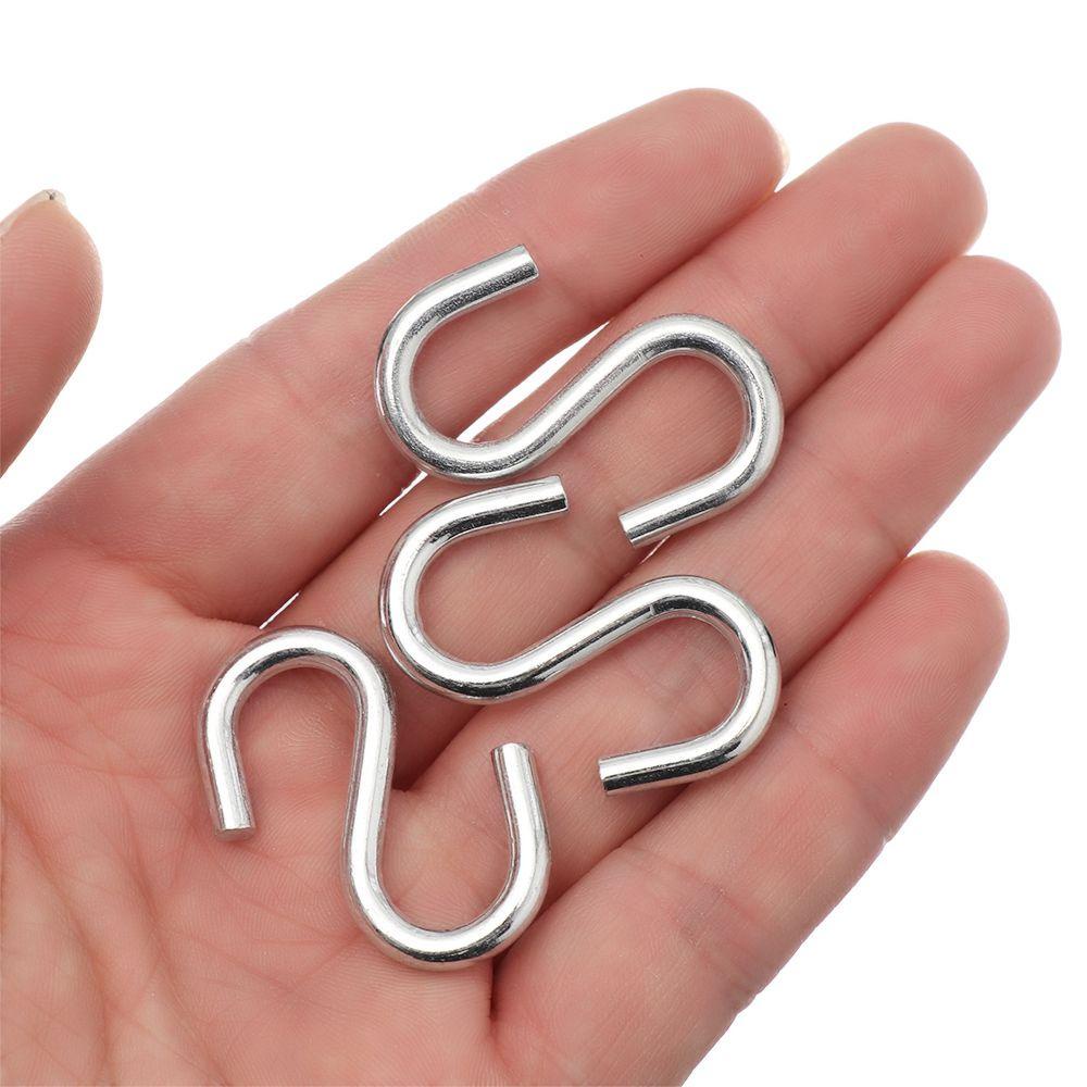 Lưới Bóng Rổ Bằng Thép Không Gỉ Kèm Móc Chữ S Thay Thế Tiện Dụng