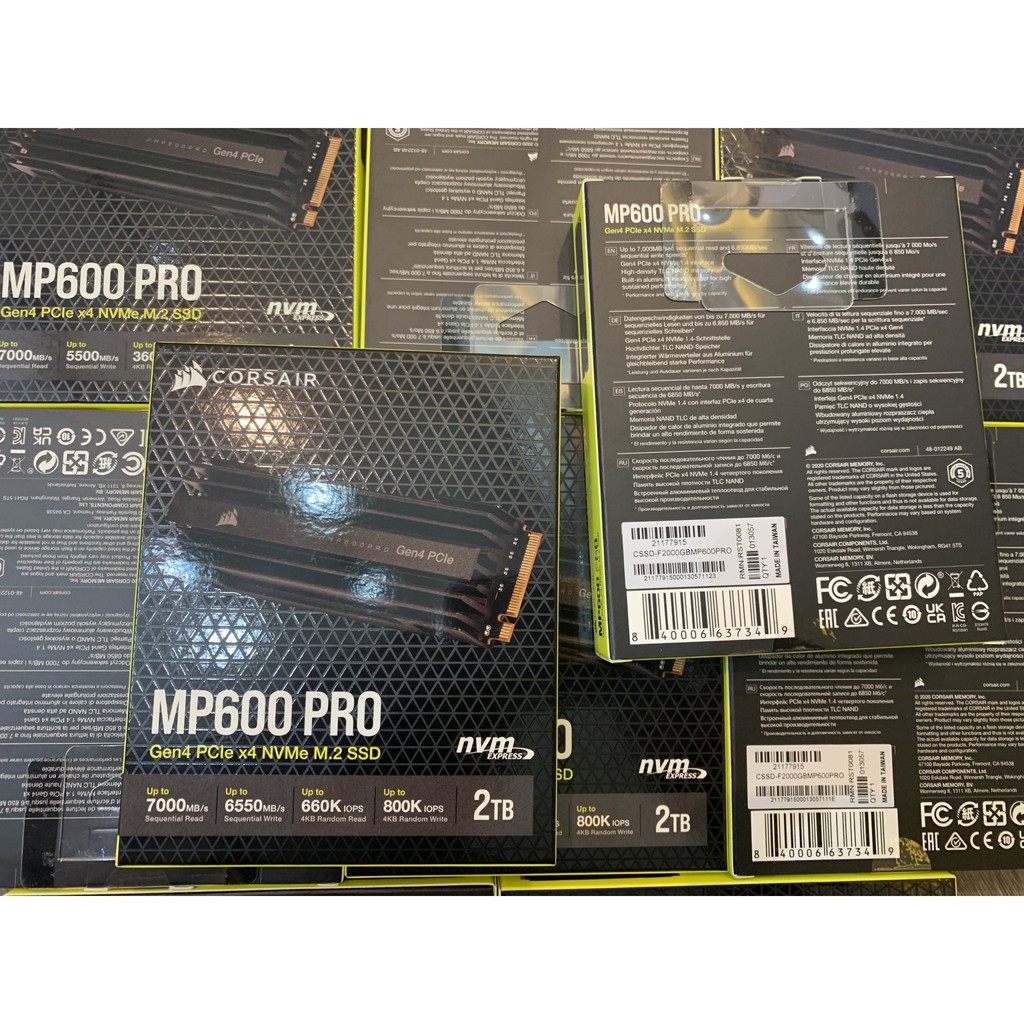Ổ cứng SSD M2 PCIe Gen4 Corsair MP600 Pro - 1T / 2TB