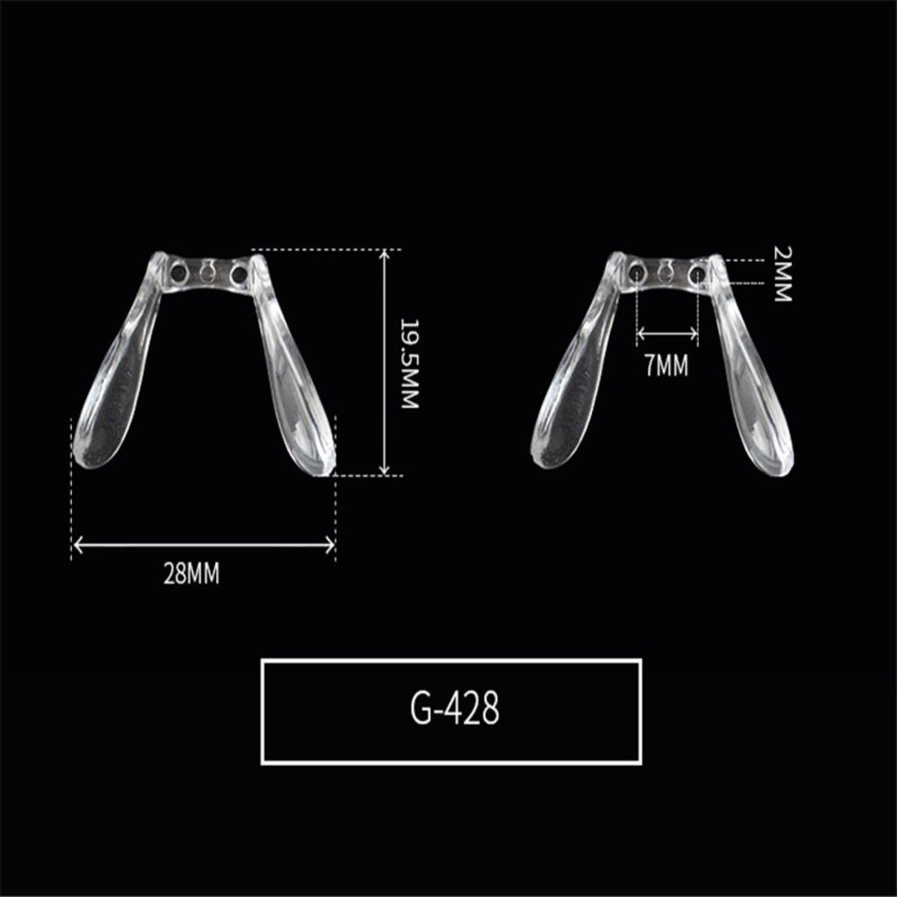 Set 5 Đệm Mũi Silicone Gắn Mắt Kính Chống Trượt