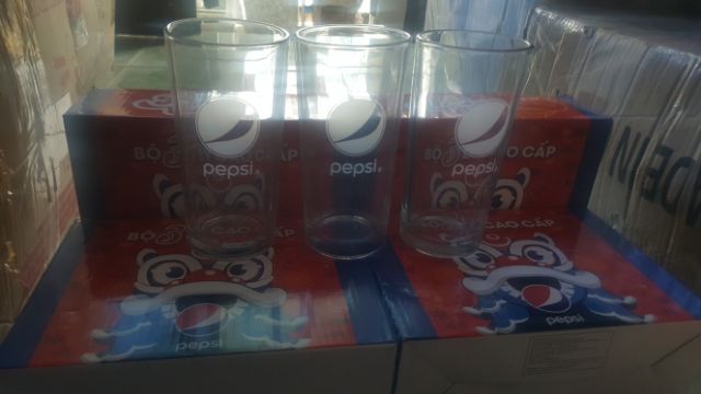 Ly thủy tinh cao cấp dày đẹp hàng quà tặng peesi