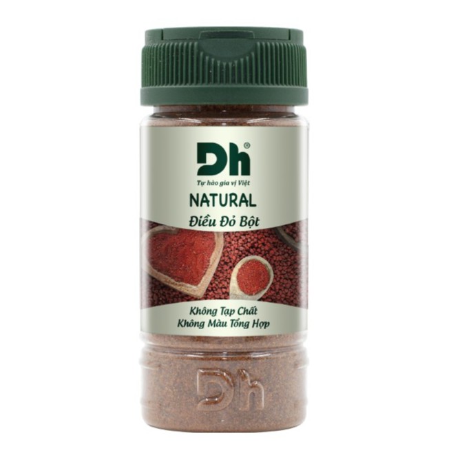 Điều đỏ bột Dh Foods Natural hũ 50g - Bột điều màu nguyên chất đảm bảo chất lượng