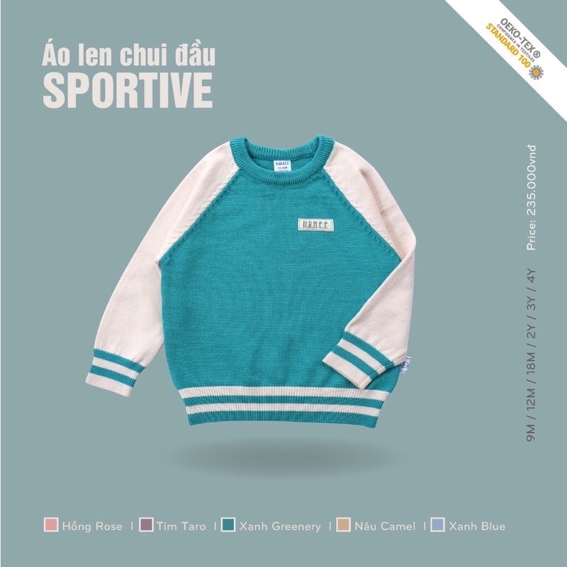 Áo len chui đầu SPORTIVE