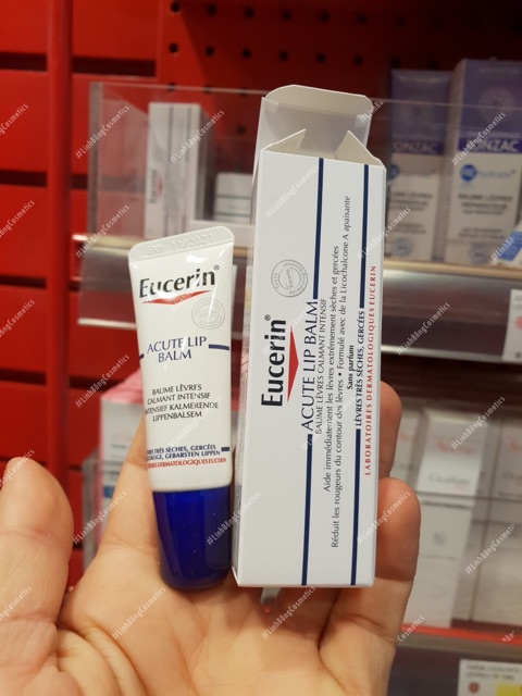 SON DƯỠNG EUCERIN DÀNH CHO MÔI CỰC KHÔ 10ML