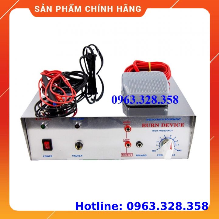 Máy Đốt Nốt Ruồi, Máy Đốt Cao Tần Công Suất 100W Việt Nam Lsbl (Bảo Hành 12 Tháng)