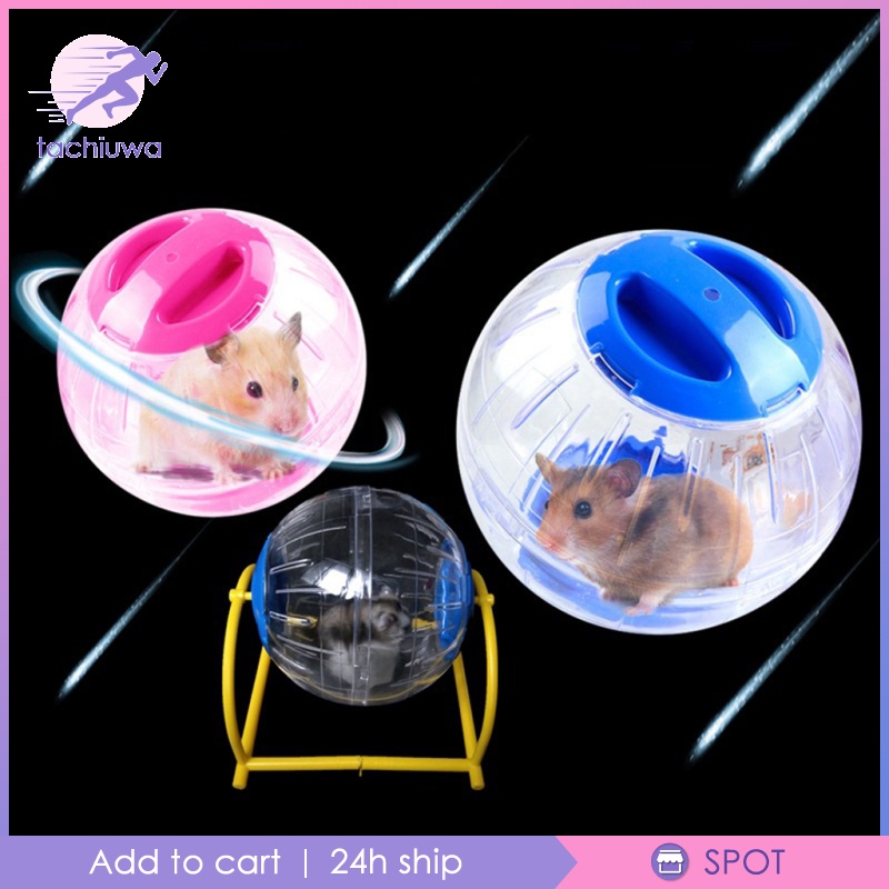 Quả Cầu Pha Lê Màu Hồng Cỡ Nhỏ Tập Thể Dục Cho Chuột Hamster