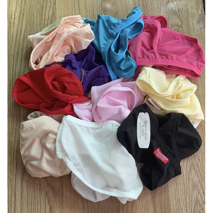 Quần lót nữ thông hơi , Quần chip Trơn cotton đơn giản