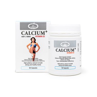 Viên uống bổ sung canxi Nature's Top Calcium Plus Vitamin D3