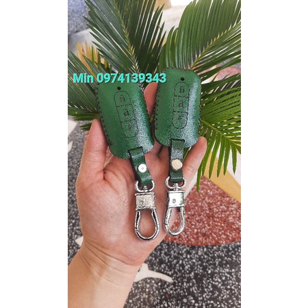 Bao da chìa khóa xe điện Vinfast Klara A2 a2 ,Feliz,Vf Felix bằng da bò