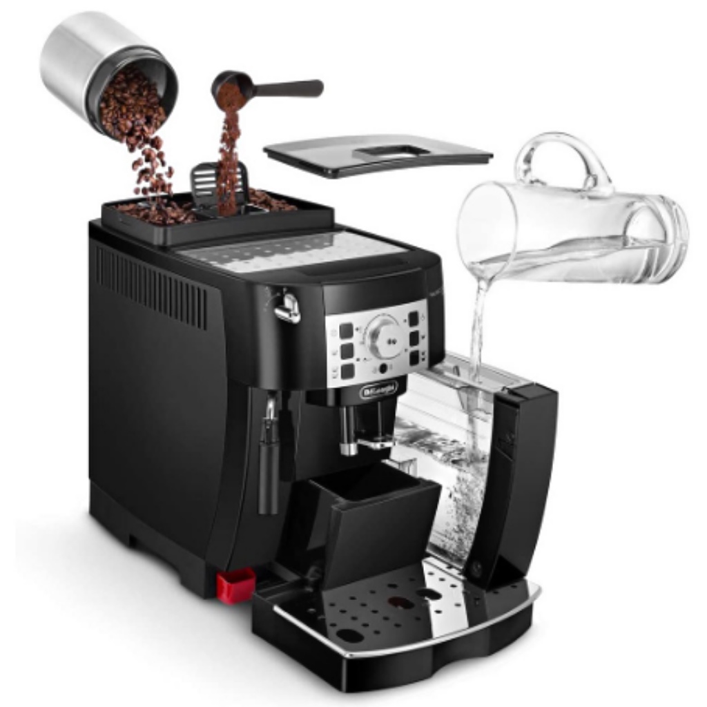 Máy pha cà phê tự động Delonghi Magnifica S Ecam 22110B 22.110.B Made In Rumania