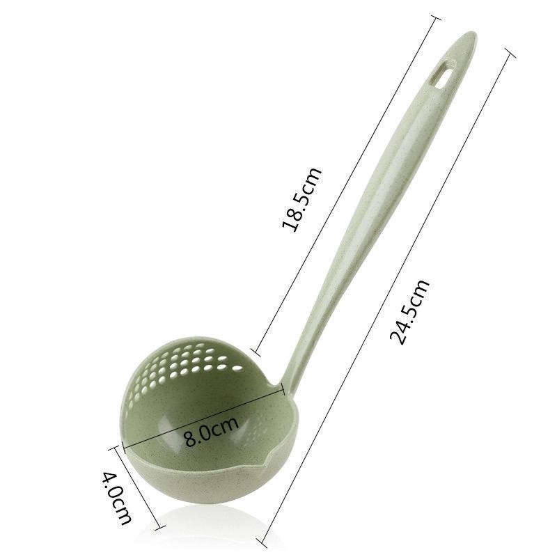 Muỗng Lọc Dầu 2 Trong 1 Đa Năng Tiện Lợi Cho Nhà Bếp