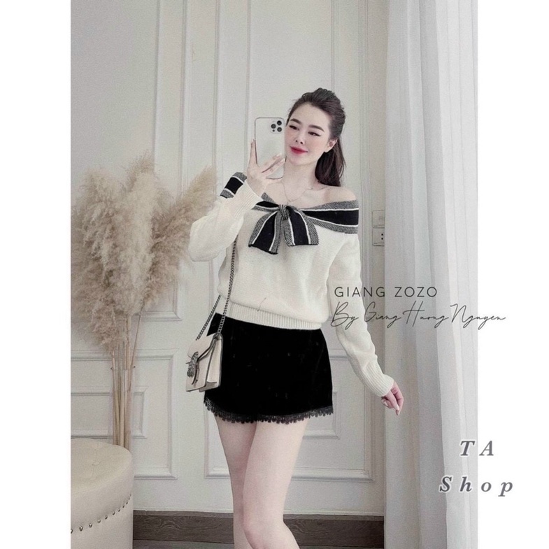Áo len nữ, Áo len trễ vai