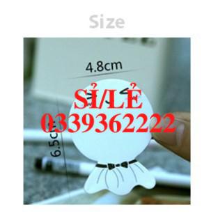 [ HAIANHSHOP ] Giấy note búp bê cầu mưa nắng 6,5*4,8cm  Duashop &gt;