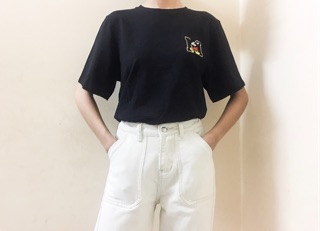Áo thun thêu Mickey