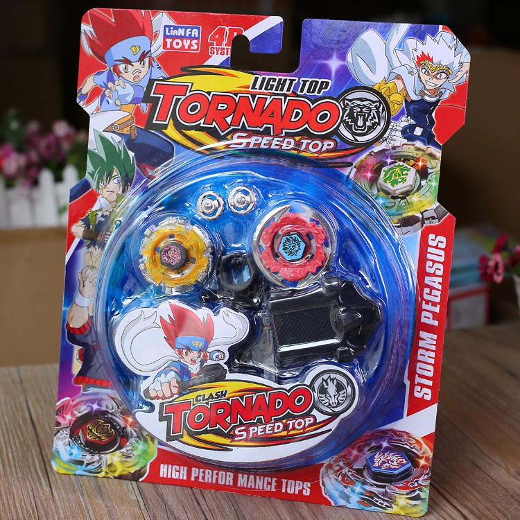 Bộ Con Quay Chiến Thần Vô Địch TORNADO Có Bàn Đấu Nado Beyblade Vô Cực Vòng Xoay Thần Tốc