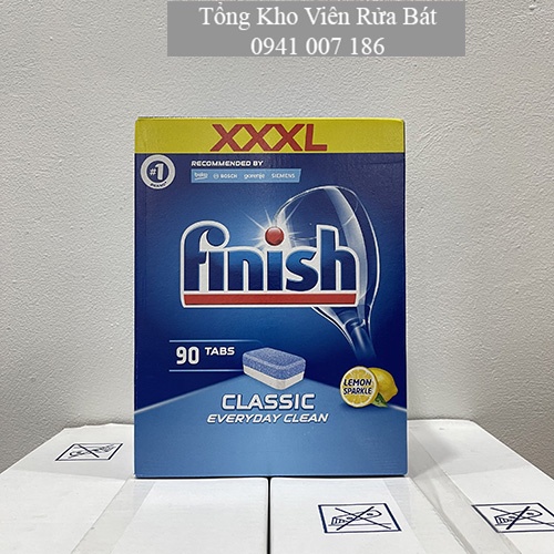 [MỚI 2021] Viên rửa bát Finish Classic [thông dụng nhất cho máy rửa bát]