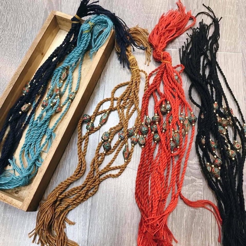 Vòng chỉ đá Tây Tạng  Mặt Random Không chọn mặt shop gửi ngẫu nhiên