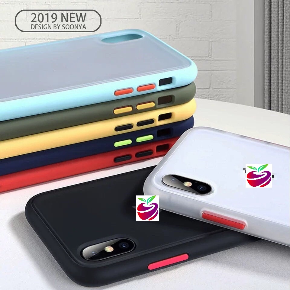 Ốp TOTU nhám chống Sock, chống bám vân tay cho iphone 7plus/8plus X/Xs Xs Max và 11 pro, 11 pro max