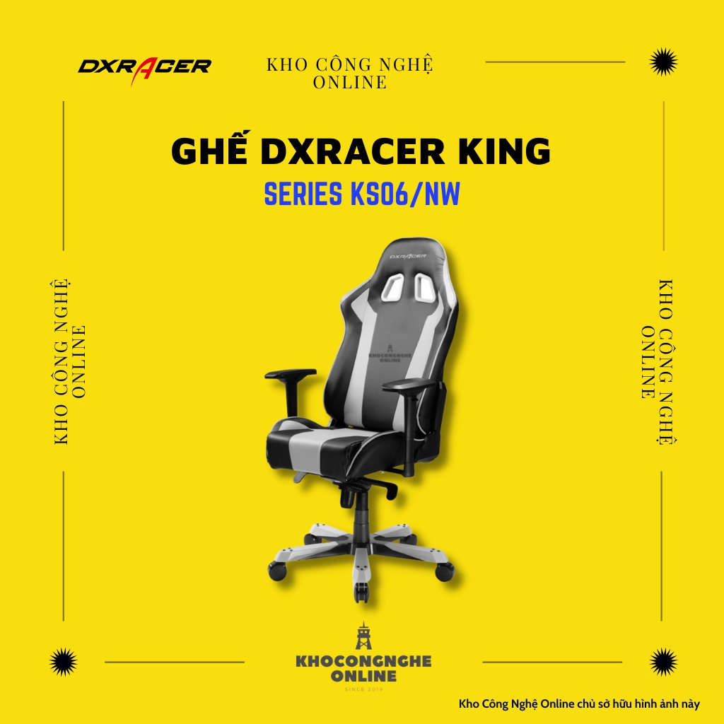 Ghế DXRACER King Series KS06/NW