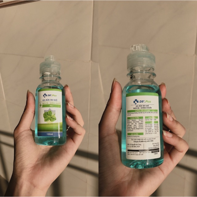 Gel rửa tay sát khuẩn khô Dr' Plus
