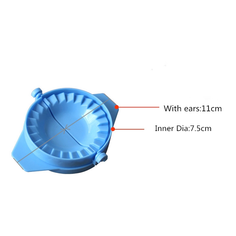 Creative Plastic Make Dumplings Mold/ Convenient Practical Handmade Dough Maker/ Home Kitchen Gadget