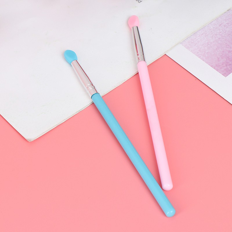 (hàng Mới Về) Set 3 Cọ Trang Điểm Mắt Bằng Silicon Tiện Dụng | BigBuy360 - bigbuy360.vn