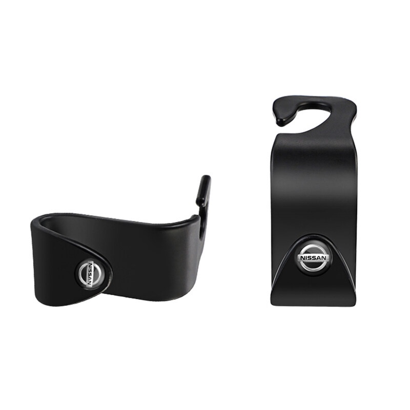 Set 4 Móc Treo Đồ Gắn Lưng Ghế Ngồi Xe Hơi Nissan Grand Livina X-trail Navara Almera Sentra Sylphy Kicks GTR