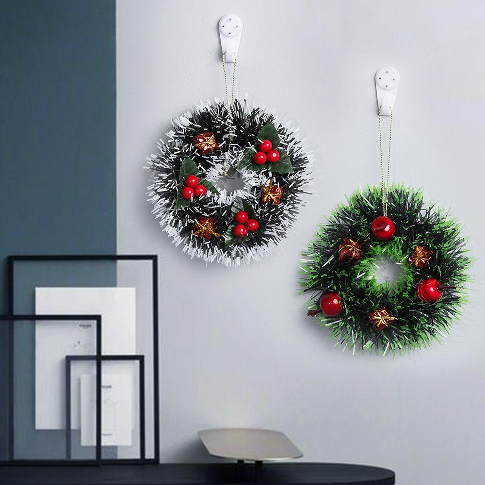 Vòng Hoa Giả Treo Cửa Trang Trí Giáng Sinh