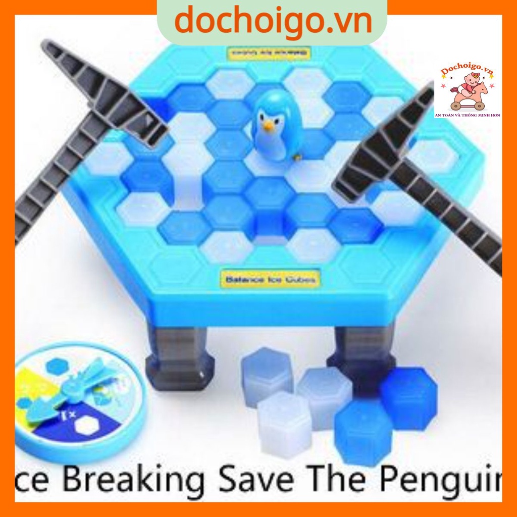 Trò chơi phá băng giải cứu chim cánh cụt loại to