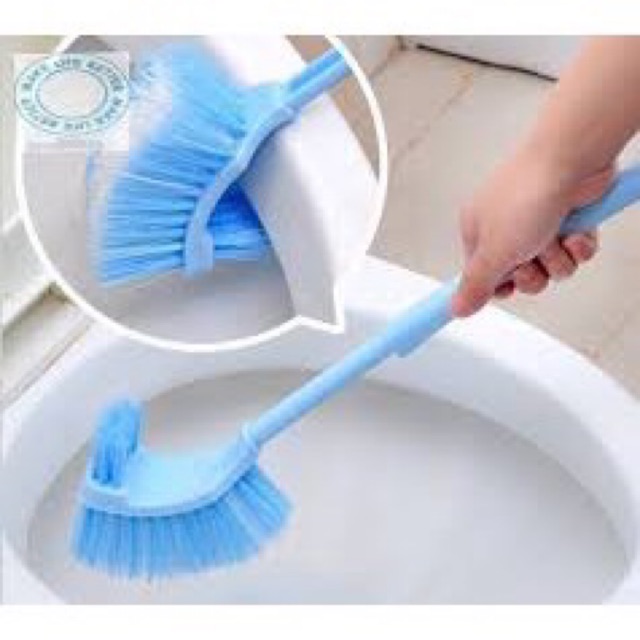 Cây cọ rửa toilet - nhà vệ sinh 2 đầu