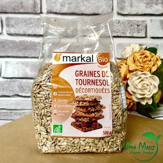 Hạt hướng dương tách vỏ hữu cơ markal 500g