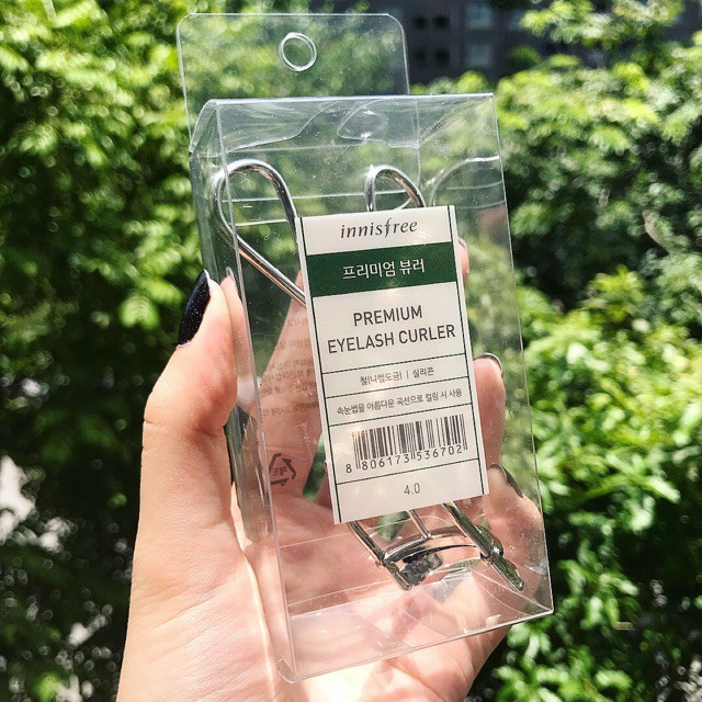 [CÓ BILL HÀN] Kẹp Bấm Mi Innisfree Premium Eyelash Curler