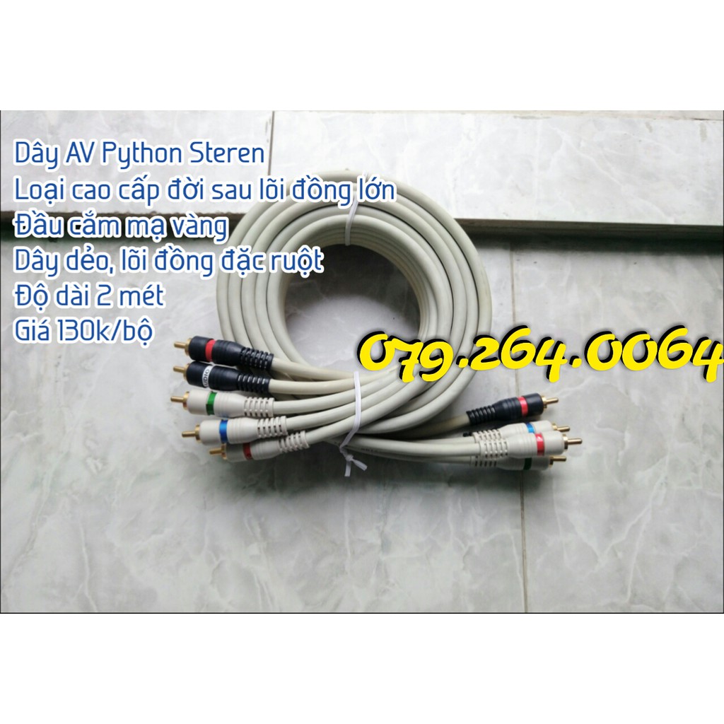 Dây AV theo máy của Mỹ loại cao cấp (5 sợi dính chung)