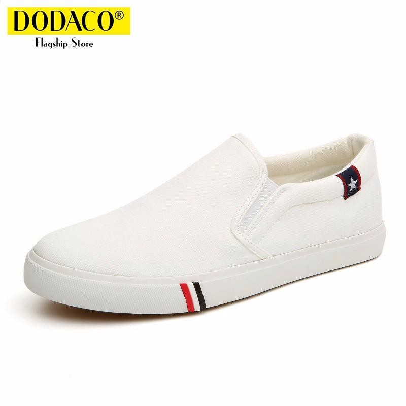 Xả hàng - Giày lười nam giày mọi nam giày nam đẹp giá rẻ 2020 DODACO TTS0019 6601