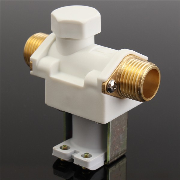 Van nước điện từ bằng đồng thường đóng 220v ren 21 chất lượng