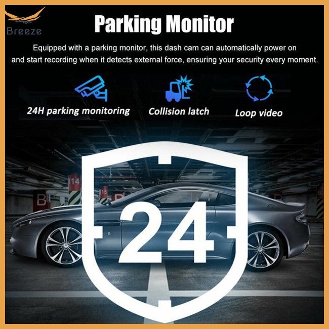 breeze G10 Hd Night Vision Driving Recorder Wide Angle Dash Cam Hidden Wireless Wifi Mobile Phone Parking Monitoring | BigBuy360 - bigbuy360.vn