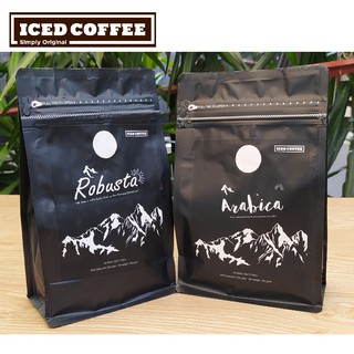 Cà Phê Robusta ICED COFEE - Cà Phê Rang Xay Túi 250g