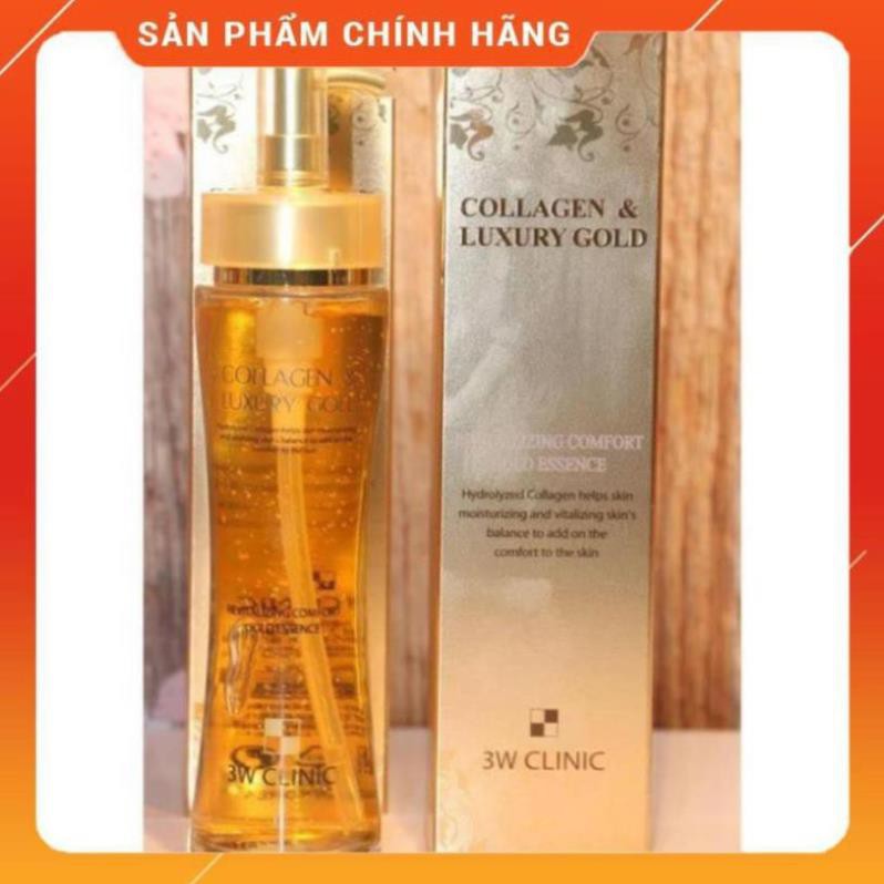 Serum Tinh Chất Vàng Dưỡng Trắng Tái Tạo Da Collagen & Luxury Gold 3W Clinic