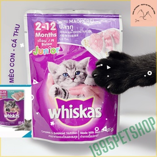 Pate Whiskas 85g, pate Catchy 70g cho mèo