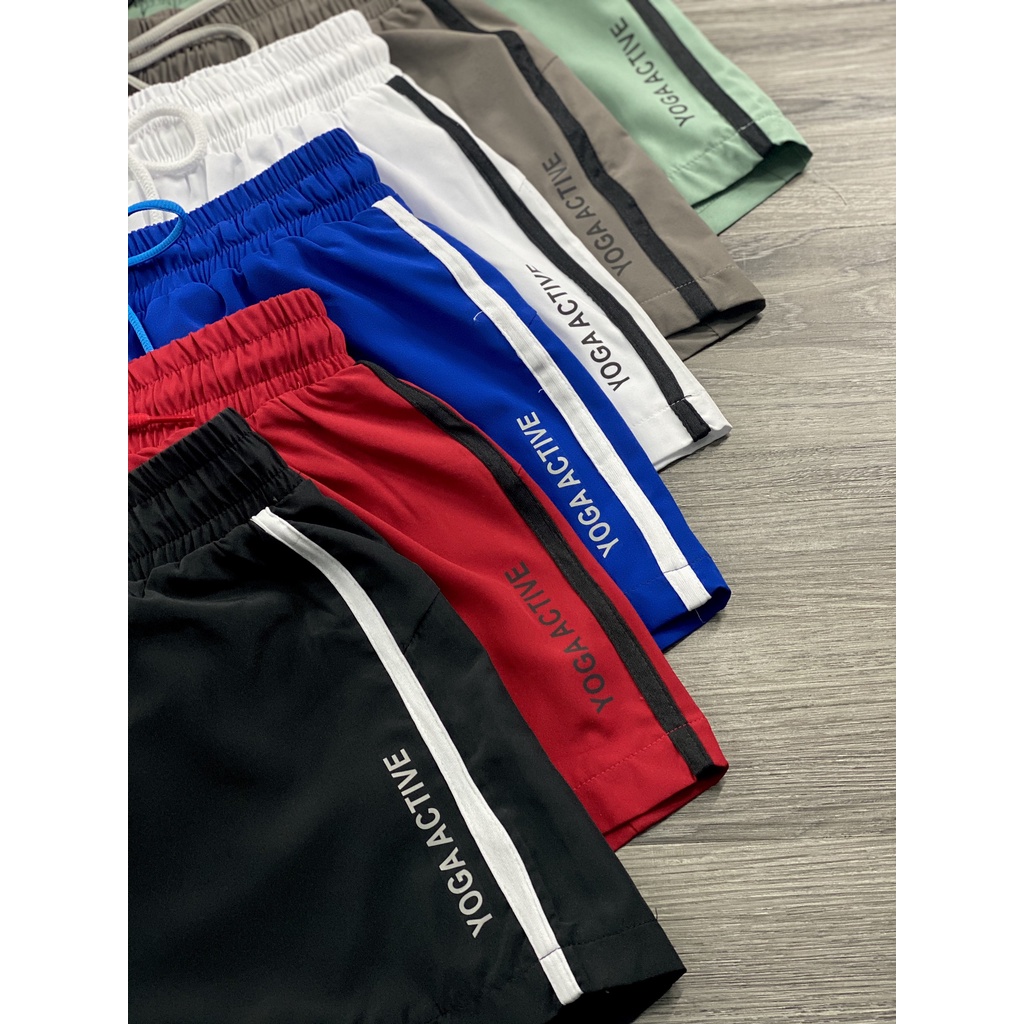 QUẦN SHORT NỮ 2 LỚP THỂ THAO GYM-YOGA_CHẤT LIỆU DÙ MỀM LÓT THUN ÔM TRONG _HÀNG VN