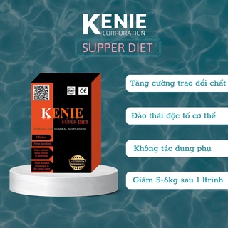 Viên uống giảm cân Kenie, hỗ trợ giảm cân nhanh, nguồn gốc thảo dược thiên nhiên