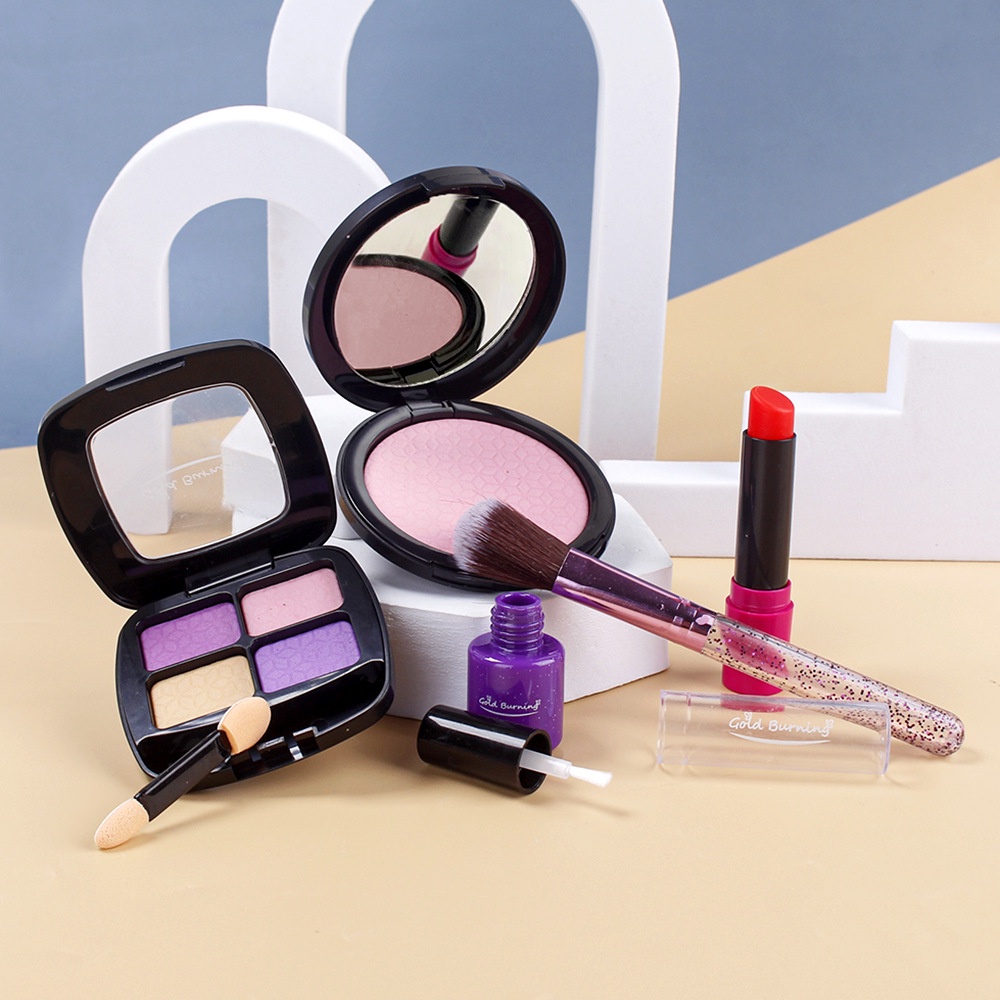 phụ kiện bánh kem sinh nhật [FREESHIP❤️] bộ trang điểm nhựa đẹp