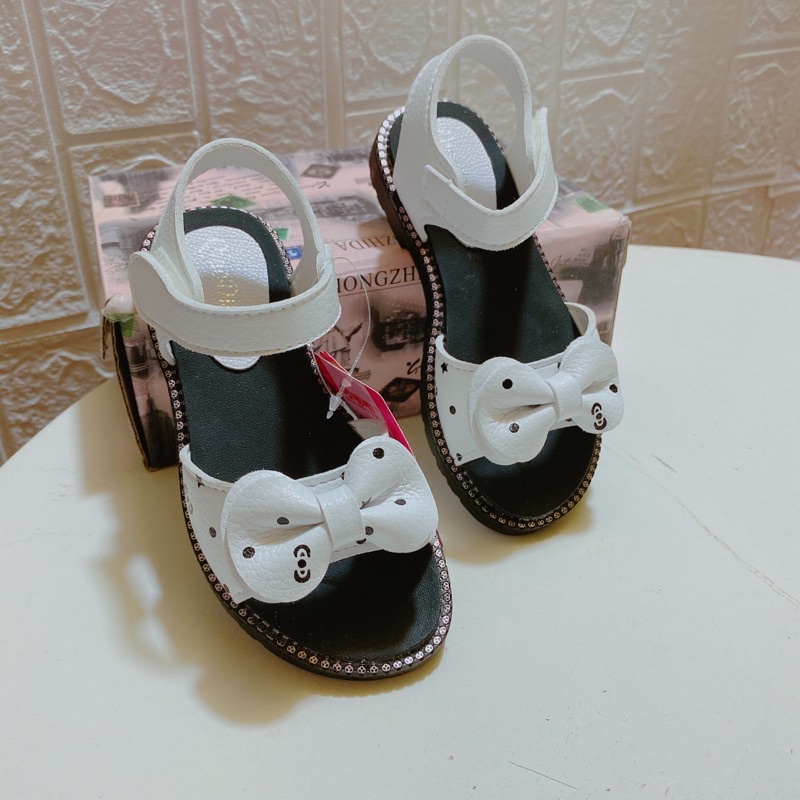 Sandal bé gái thắt nơ xinh xắn đáng yêu Ms: C-10