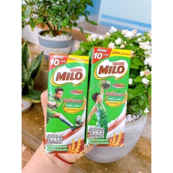 Sữa Milo NESTLE Thái Lan - Lốc 4 hộp (hộp 180ml)