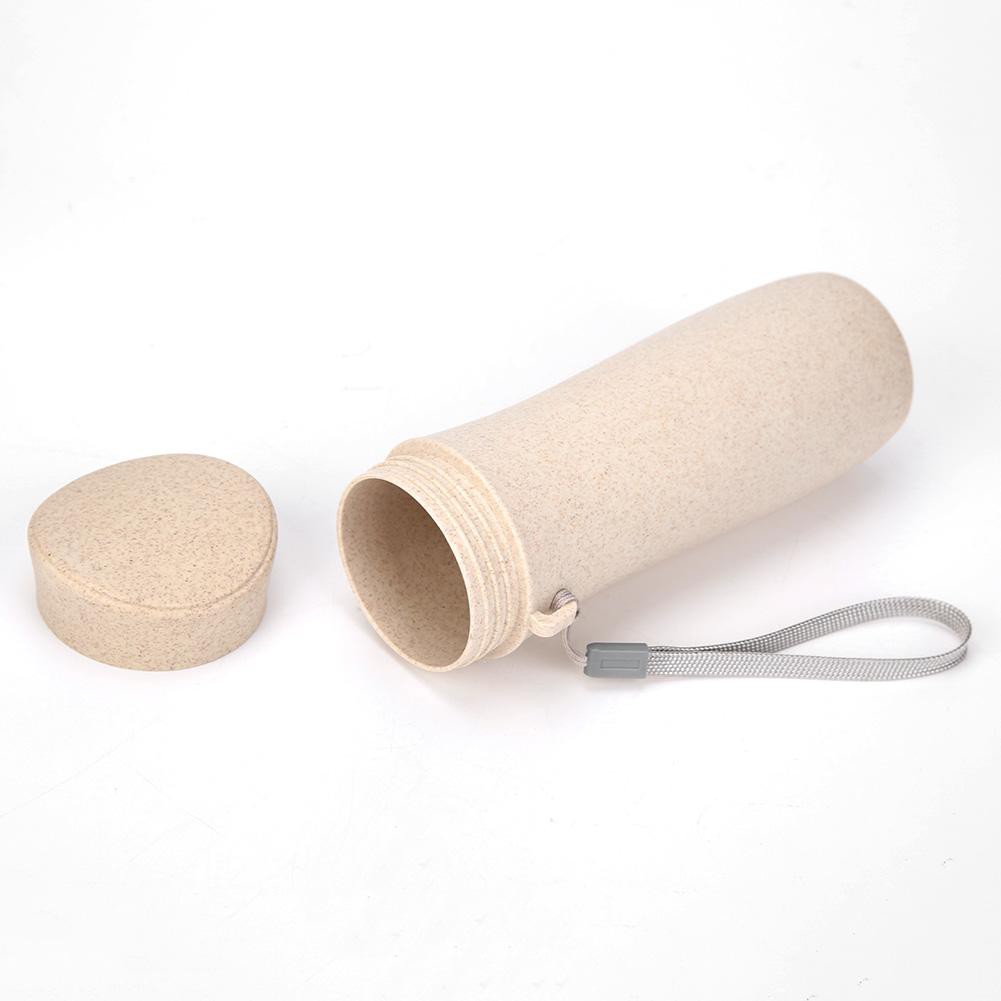 300mL Eco-Friendly Wheat Straw Drinking Cup Portable Coffee Tea Mug Water Bottle