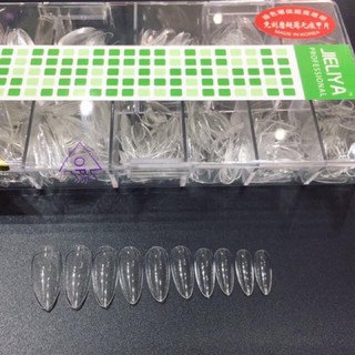 móng úp jieliya tròn nhọn 3 màu