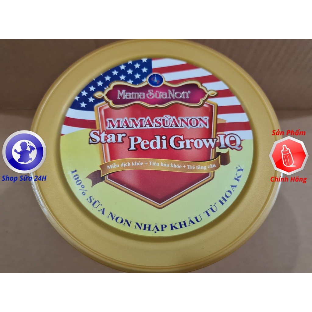 Mama Sữa Non Star Pedi Grow IQ lon 400g