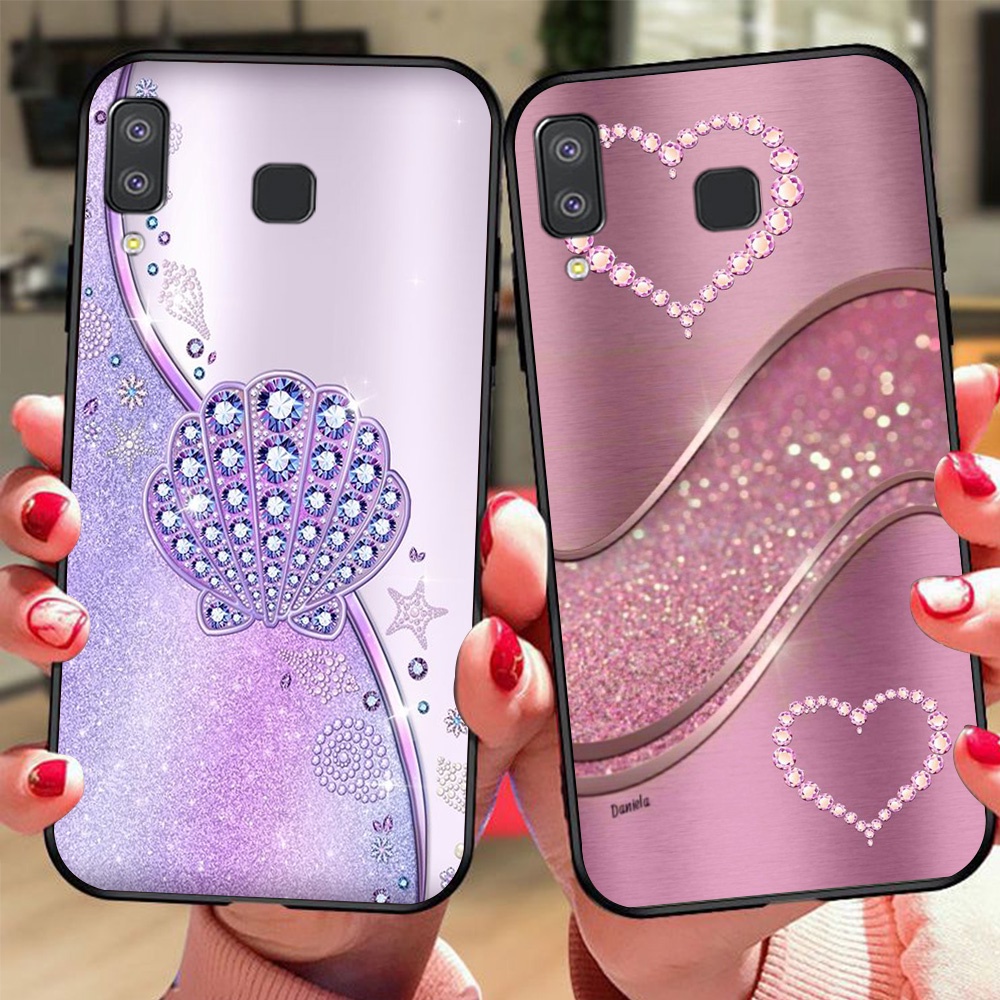 Ốp lưng điện thoại Samsung a8 Star in hình phong cách nữ sang chảnh
